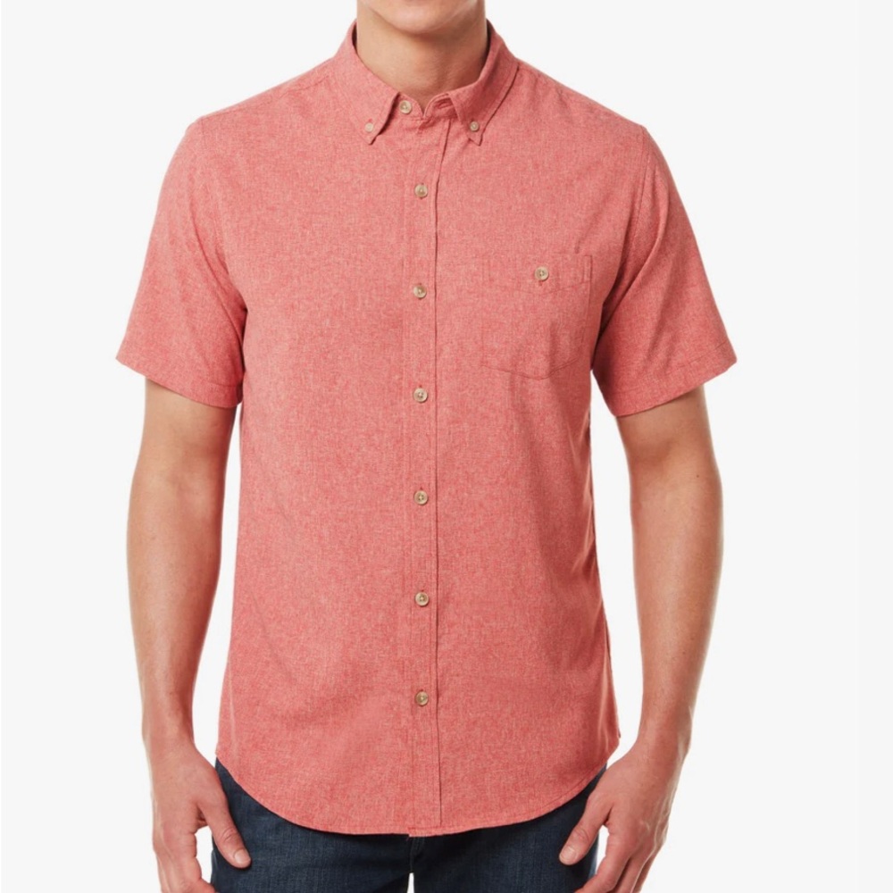 MENS WEATHERPROOF VINTAGE BUTTON DOWN SHIRT COUNTRY TWILL NWT CRANBERRY